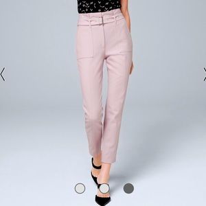 Cargo Tapered Ankle Pants